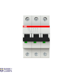 S203-C50 Miniature Circuit Breaker - 3P - C - 50 A