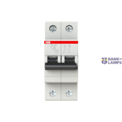 SH202-C50 Miniature Circuit Breaker - 2P - C - 50 A