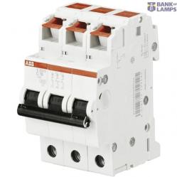 S203S-C16 Miniature Circuit Breaker - 3P - C - 16 A