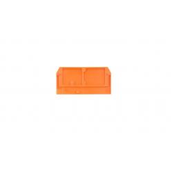 End and intermediate plate 2.5 mm thick orange