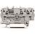 2001-1301 3-conductor through terminal block; 1.5 mm²; suitable for Ex e II applications