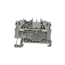 2002-1201 2-conductor through terminal block; 2.5 mm²; suitable for Ex e II applications
