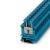 UK 16 N BU - Feed-through terminal block
