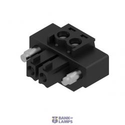 PCB plug-in connector, female plug, 3.81 mm, Number of poles: 2, 180°, Clamping yoke connection, Clamping range, max. : 1.5 mm², Box
