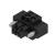 PCB plug-in connector, female plug, 3.81 mm, Number of poles: 2, 180°, Clamping yoke connection, Clamping range, max. : 1.5 mm², Box