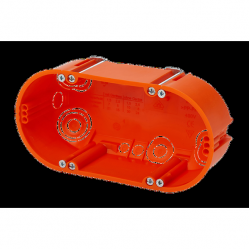 Hollow wall box double device E118