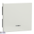 Rocker with control window, polar white glossy, System M
