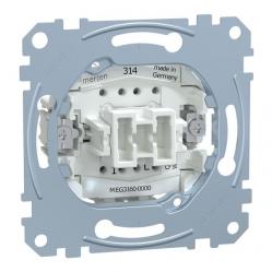Push Button Insert 1P 10A 250V Orientation Light