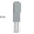 Test plug adapter for 5 terminal blocks yellow