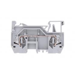 2-conductor through terminal block 2.5 mm² center marking gray