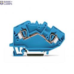 2-conductor through terminal block 6 mm² suitable for Ex i application