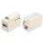 2-conductor lighting connector; push-button on lighting side