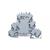 Triple-deck terminal block Through/through/through terminal block L/L/