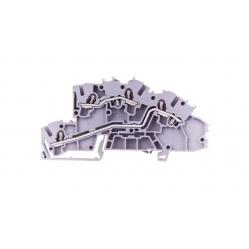 Multilevel installation terminal block L/L Push-in CAGE CLAMP® gray