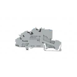 Multilevel installation terminal block N/L/PE Push-in CAGE CLAMP® gray