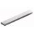 Busbar tin-plated 1000 mm long white
