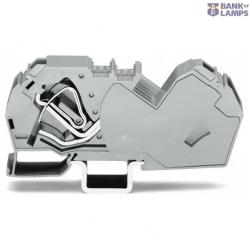 2-conductor through terminal block 35 mm² with integrated end plate gr
