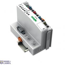 Fieldbus coupler WAGO PROFIBUS DP G2 12Mbd light gray