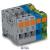 Three phase set with 35 mm² high-current tbs only for DIN 35 x 15 rail