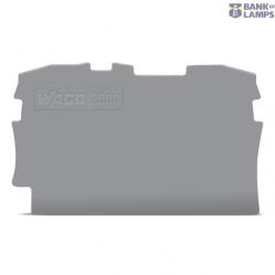 2000-1291 End and intermediate plate; 0.7 mm thick; gray