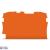 2000-1292 End and intermediate plate; 0.7 mm thick; orange