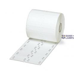 Cable Marker WMTB, 35×15mm, 1700 Labels, 6–136mm Cable Diameter, White (RAL 9010)