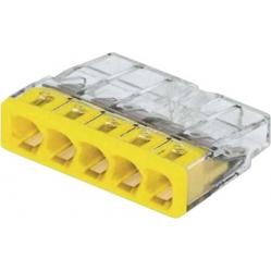 2273-205 PUSH WIRE® splicing connector; for solid conductors; max. 2.5 mm²