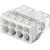 COMPACT splicing connector for solid conductors max. 2.5 mm² transpare 2273-208