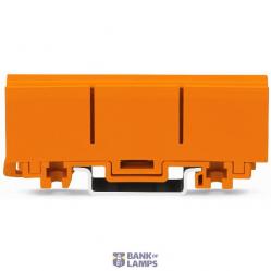 Mounting carrier for single- and double-row con. 2273 Series orange