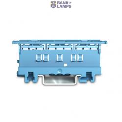 221-500/000-006 Mounting carrier; 221 Series - 4 mm²; for DIN-35 rail mounting/screw mounting