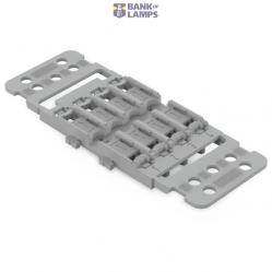 Mounting carrier with strain relief 4-way for inline splicing connecto