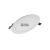 Downlight Slim Alu 180 17 W 4000 K White