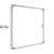 DOWNLIGHT SLIM SQUARE FRAME 155 WT