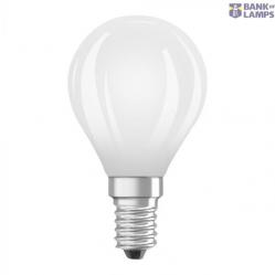LED Bulb Filament E14 6.5W P60 2700K MAT 806Lm DIM Ledvance