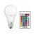 LED Retrofit RGBW lamps with remote control 9.4W 827 Frosted E27