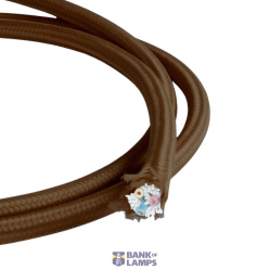 Textile Cable OMY 3*0.75 brown