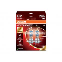Night Breaker 220 H7 Car Headlight Bulbs (Twin)