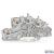 Multilevel installation tb with push-button 2.5 mm², gray