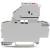 2202-1611/1000-541 2-conductor fuse terminal block; with pivoting fuse holder; with end plate