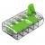 221-425 Splicing connector with levers; for all conductor types; max. 4 mm²
