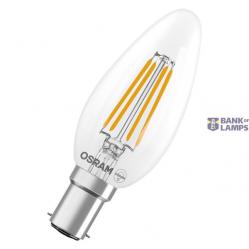 LED Candle Lamp Classic B40 3.4W 827 2700K Filament B15d