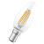 LED Candle Lamp Classic B40 3.4W 827 2700K Filament B15d