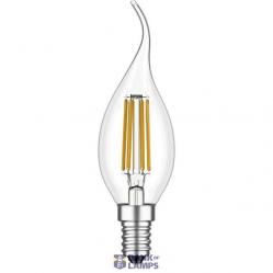 Bulb Filament E14 4W B35 CH 2700K 390Lm DIMM LAMP PLUS