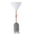 Lampholder E27 concrete Textile orange PLB008 NCC / LEDmaxx