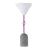 Lampholder E27 concrete Textile violet PLB010 NC