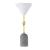 Lampholder E27 concrete Textile yellow PLB011 NCC / LEDmaxx