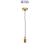 Lampholder E27 met. Textile V2 gold PLM011 LEDmaxx