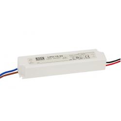 AC-DC Single output LED driver Constant Voltage (CV); Output 12Vdc at 1.5A; cable output 18W