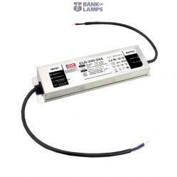 AC-DC Single output LED Driver Mix Mode (CV+CC) with PFC; 3 wire input; Output 24VDC at 10A; Adjust CC/CV with Potentiometer; IP65; Cable output 240W