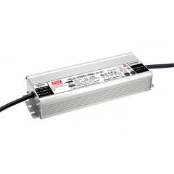 AC-DC Single output LED driver Mix mode (CV+CC) with built-in PFC; Output 12Vdc at 22A; IP65; Cable output; Dimming with Potentiometer 320W